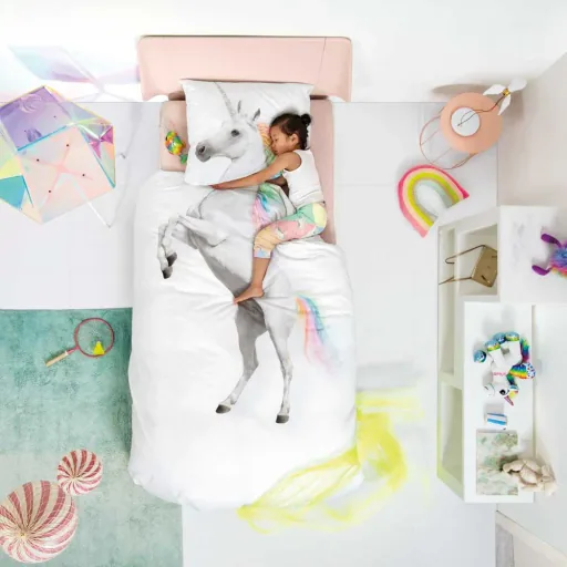 Snurk Bedding Einhorn 135 x 200