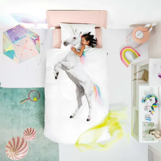 Snurk Bedding Einhorn 135 x 200