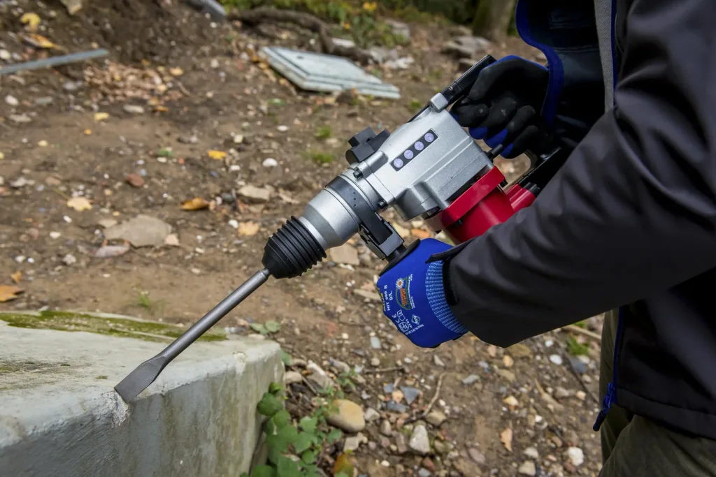 Pneumatic drill and chisel hammer BMH 850, SDS-Plus