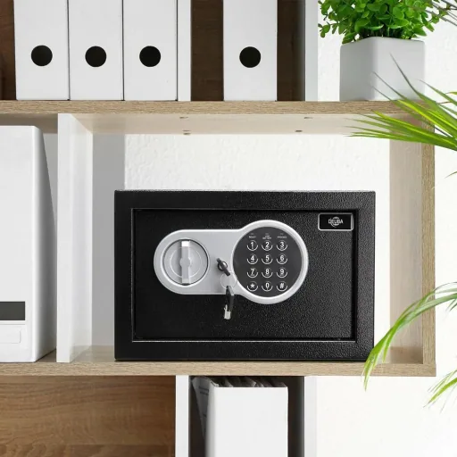 Safe electric furniture safe 31x20x20cm incl. batteries