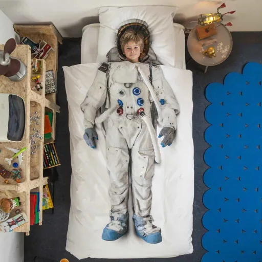 Snurk Bedding Astronaut 135 X200