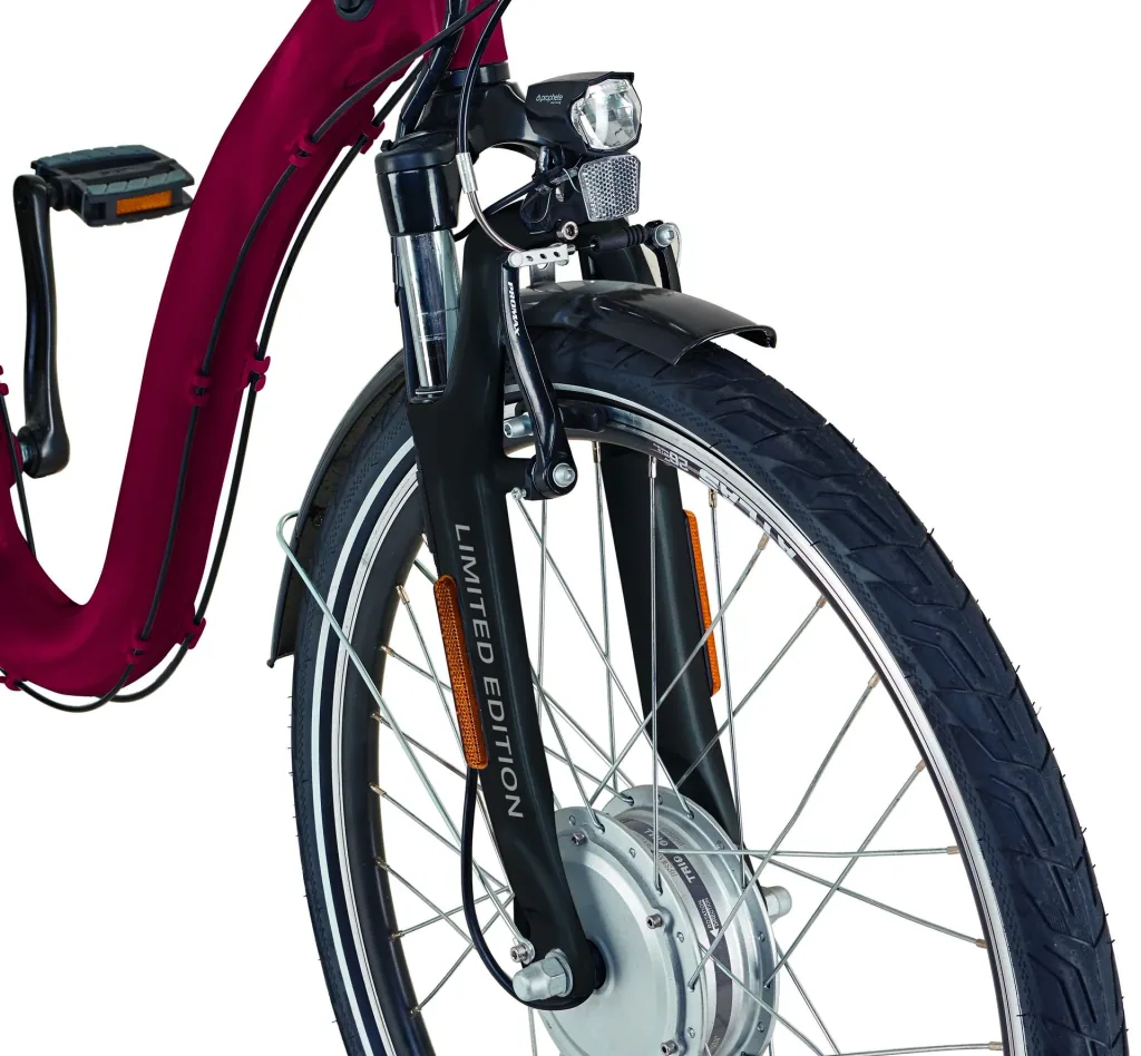 Unisex aluminum wheel scooter 3-in-1, bicycle - e-bike - e-scooter, 26 inches, frame height 46 cm, 3-speed hub gear, City Comfort
