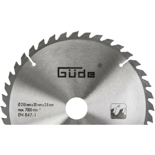 Holzsägeblatt - 40T - 210x210x2,8 mm