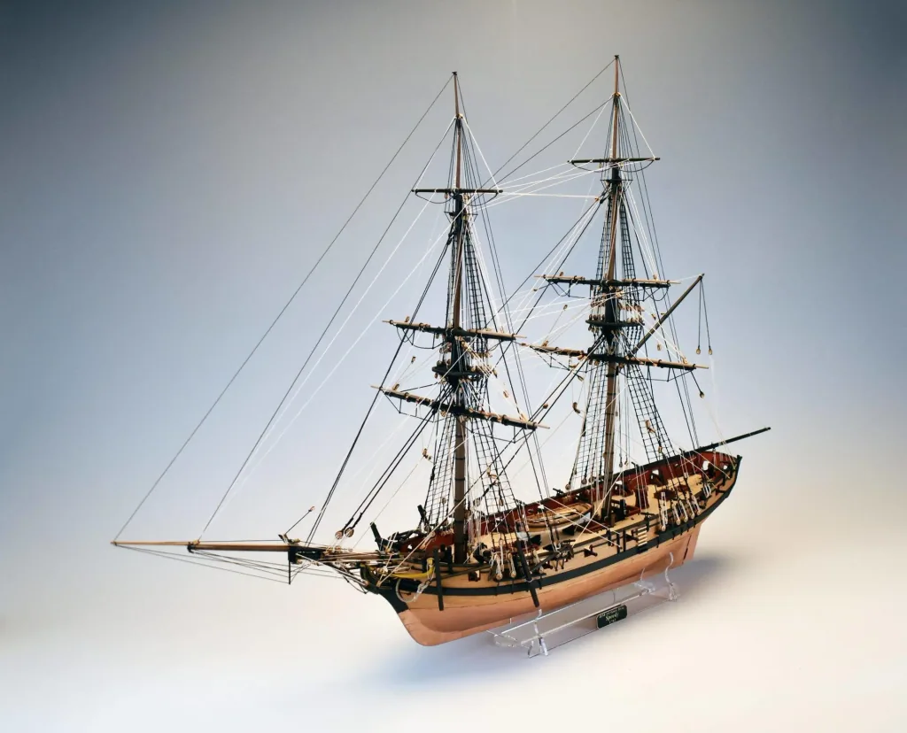 HMS Speedy kit in 1:64 scale