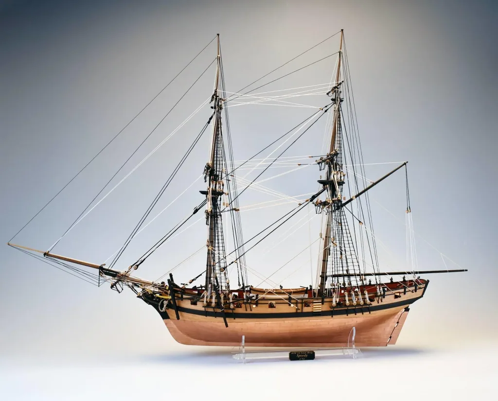 HMS Speedy kit in 1:64 scale