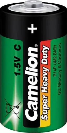 Zinc-carbon battery economy pack 40 pieces with LED flashlight