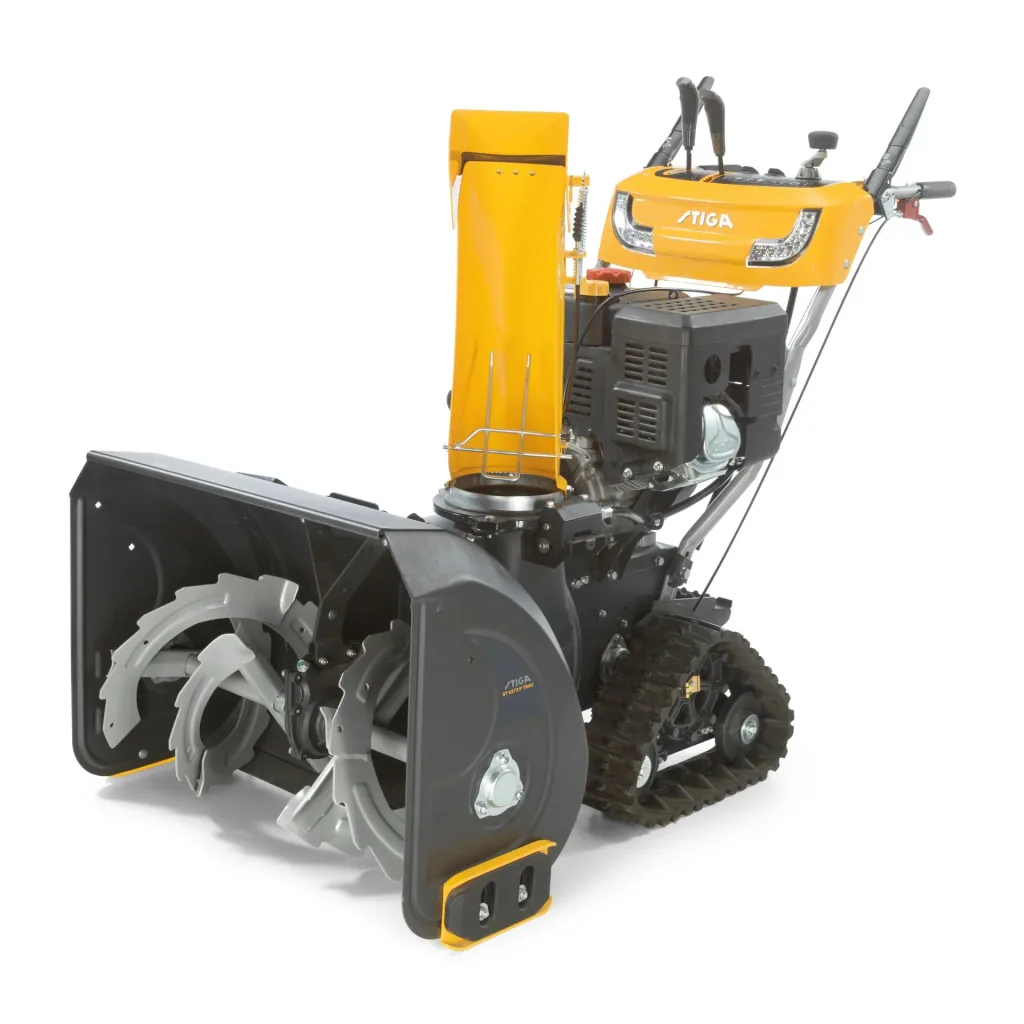 Petrol snow blower ST 6272 P TRAC with crawler drive.