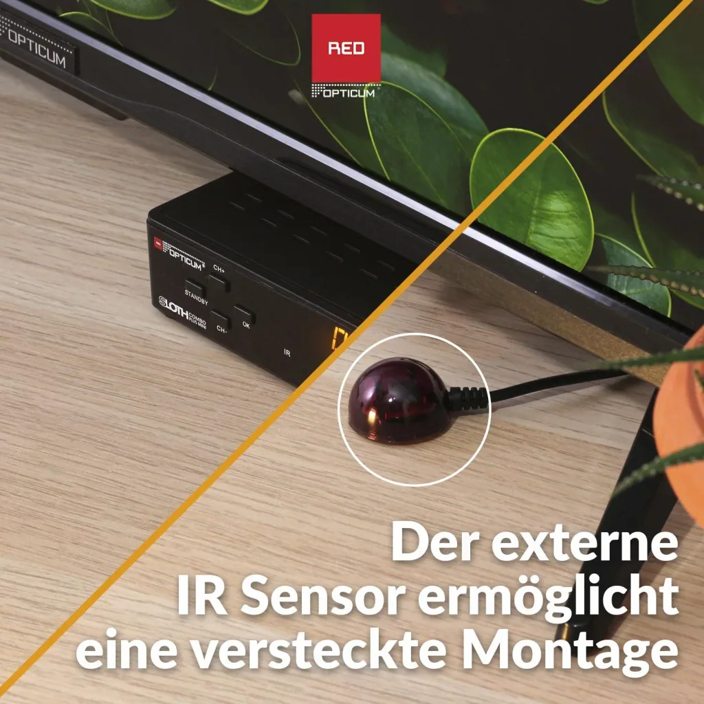 Receiver Sloth Combo plus mini DVB-S2/T2/C