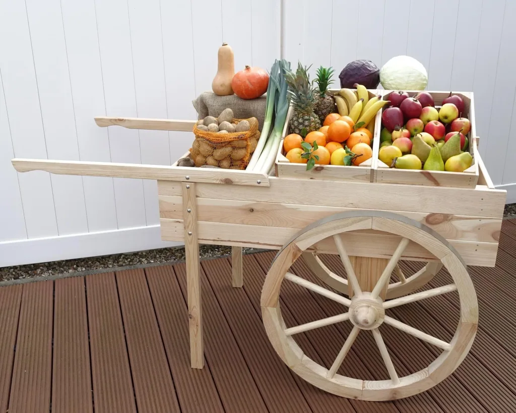 Market cart without canopy