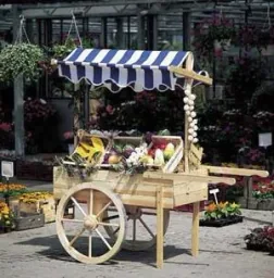 Market cart without canopy