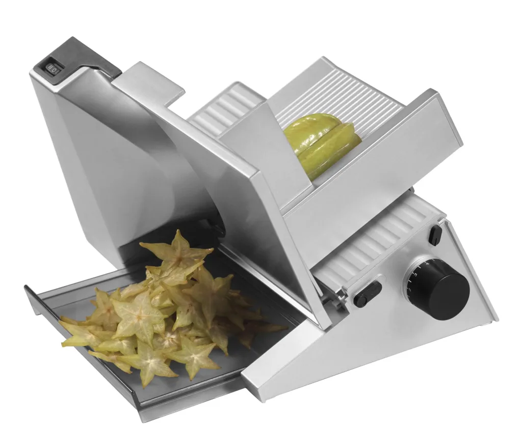 Electric all-metal slicer contura 3, angled