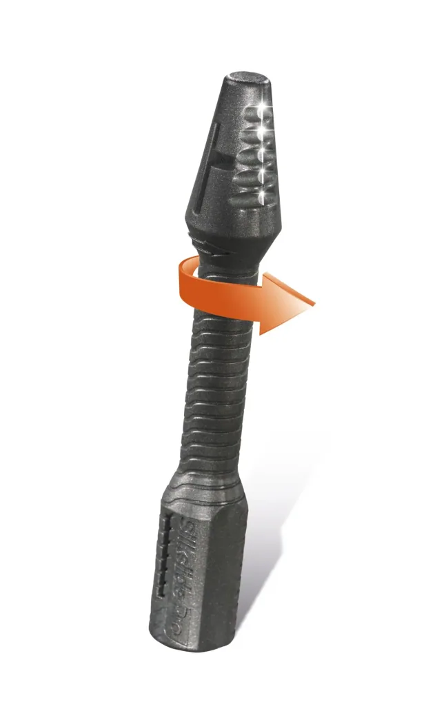 Nose hair trimmer, 8 cm anthracite