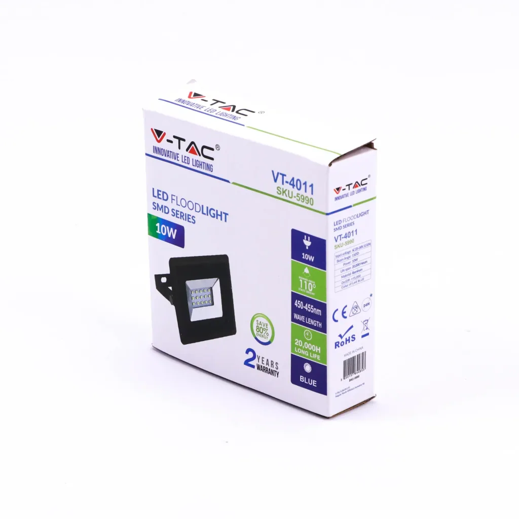 VT-4011 10W spotlight with green light - IP65 - Atmospheric lighting