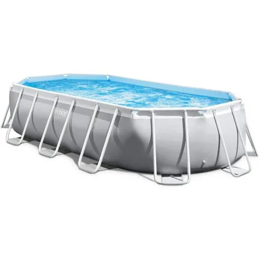 Prism Oval Frame Pool 503 x 274 x 122 cm