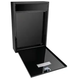 Ibiza Silver mailbox - 260x80x360 mm