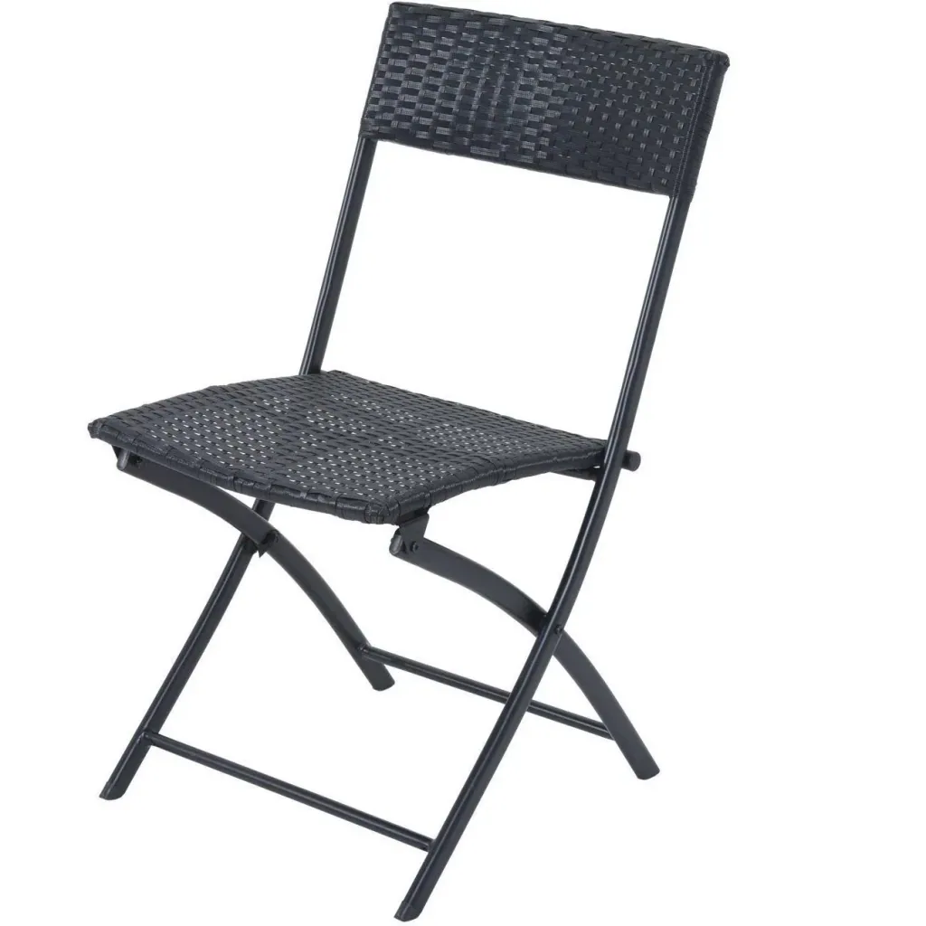 Balcony set polyrattan garden furniture 3-piece balcony furniture