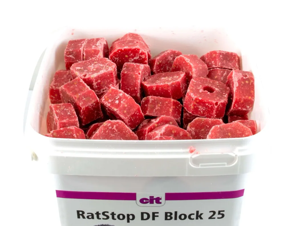 RatStop DF Block 25, 3 kg Difenacoum
