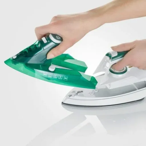 Electric Iron - 2400 Watt - Blue - 175 ml