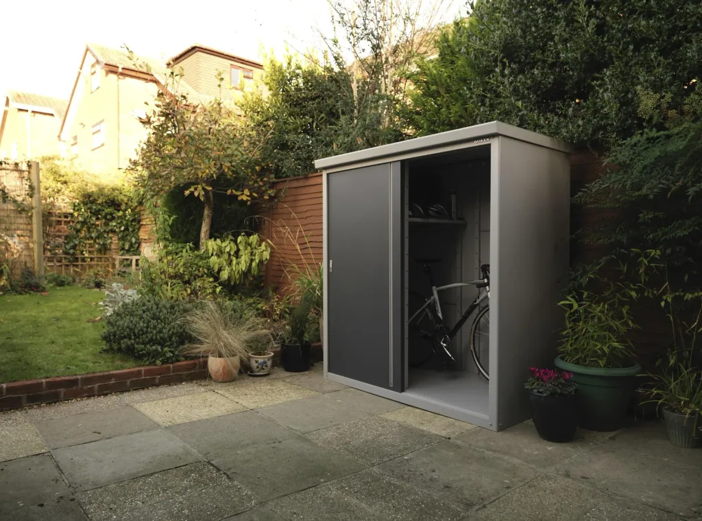 Tool Shed Guardian D63 176×98×187 cm Anthracite – Aluzinc Steel, 2 Sliding Doors