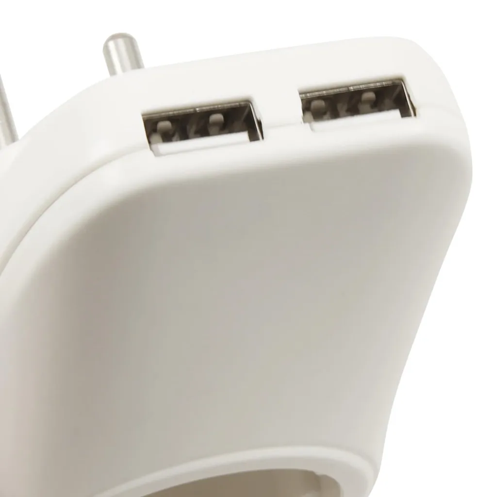 Socket adapter 2x USB 2.1A