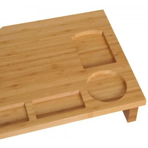 Monitor stand with 7 slots