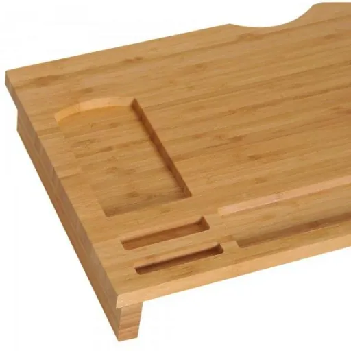 Monitor stand with 7 slots