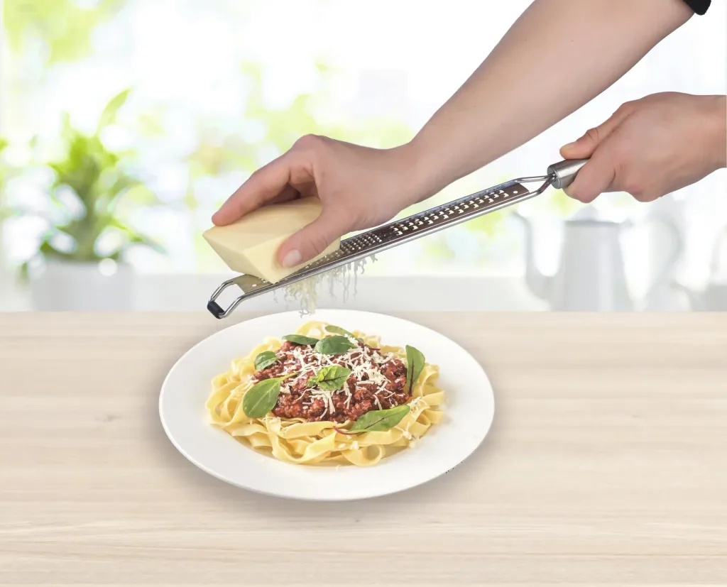 Zester grater, set of 2, stainless steel