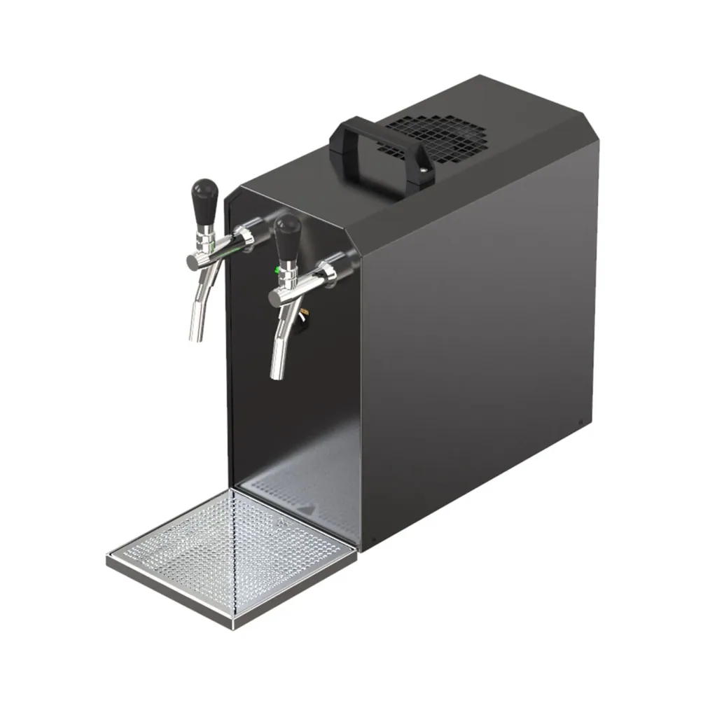 STREAM 50 Beer Tap System - 2-Line Draft Dispenser with 55L/H Cooling