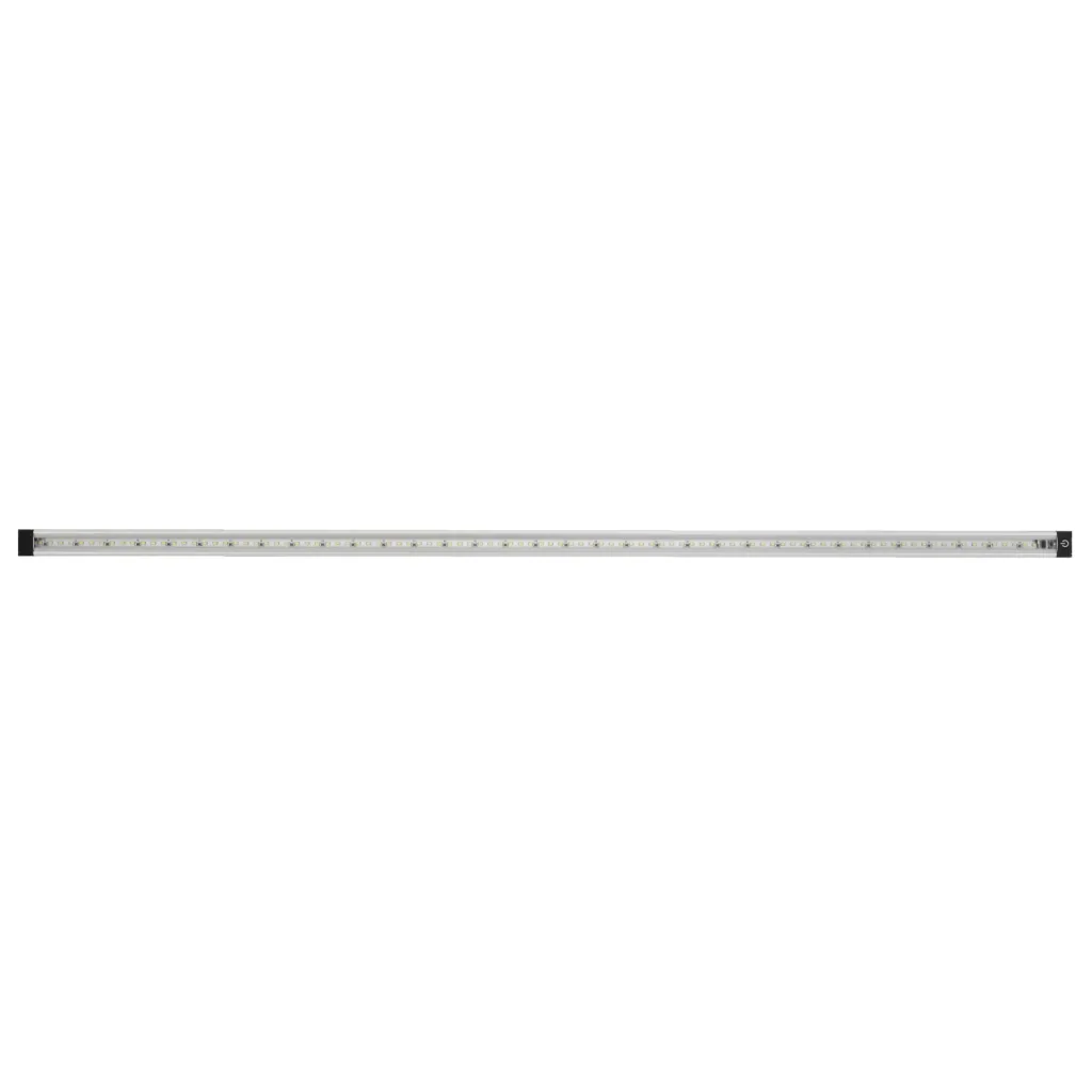 LED under-cabinet light TS with touch switch, dimmable 100 cm, 10 W, color silver