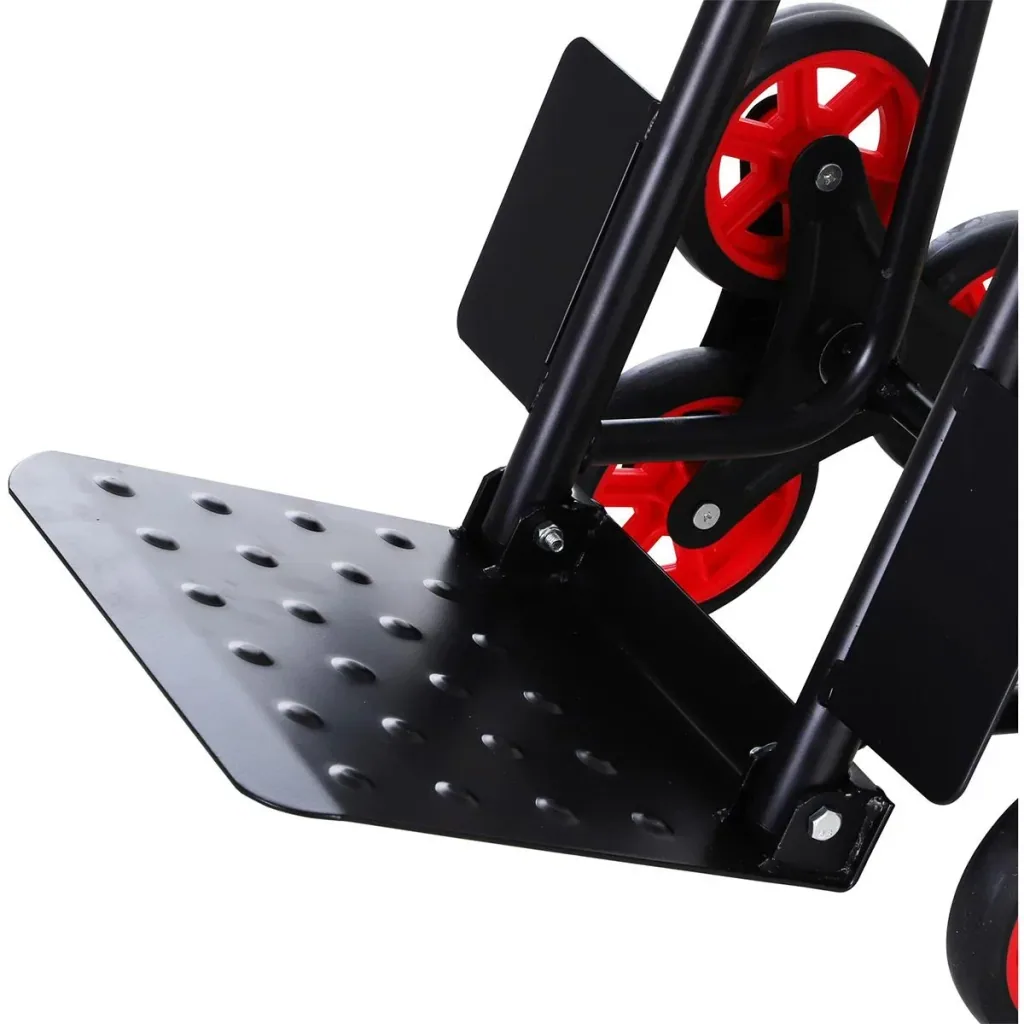Stair climber height adjustable black/red