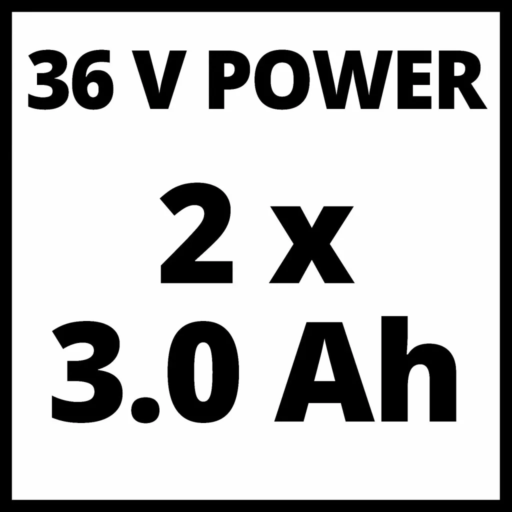 Battery-Rasenmäher Power X-Change GE-CM 36/37 Li (2x3,0Ah)