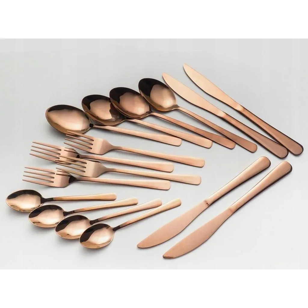 NL Cutlery Set - 16 Pieces - 4 People - Copper