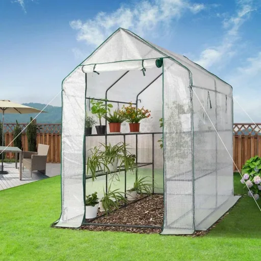 Greenhouse made of foil 195x143x143cm