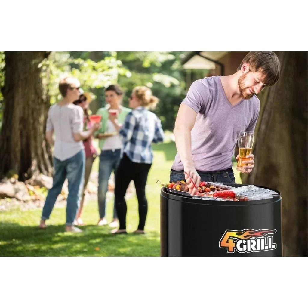 4Grill 4-in-1 BBQ with 4Grill carrying case