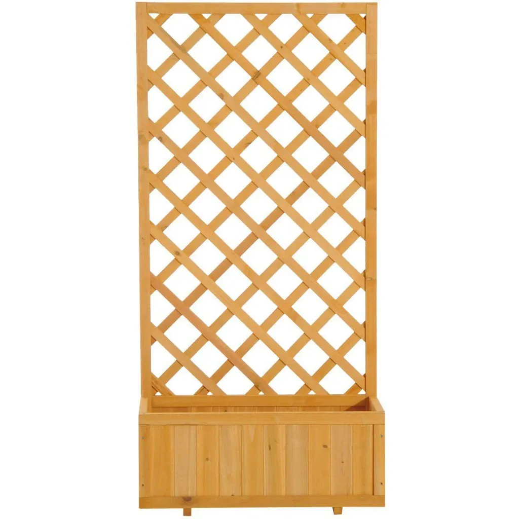 Planter with trellis