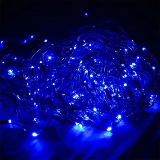 Net light chain blue 160 LED 200x150cm