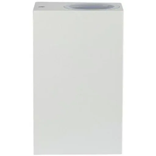 - Outdoor light - 2 lights - Wall light - Rectangle - GU10 - IP44 - White