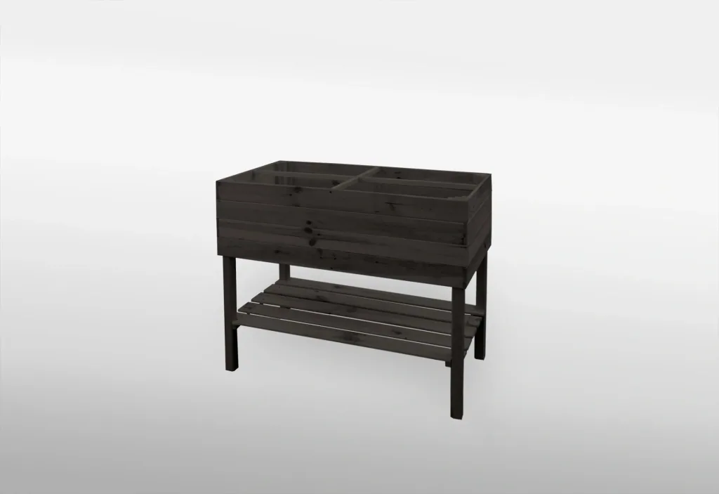 Balcony herb bed on legs anthracite