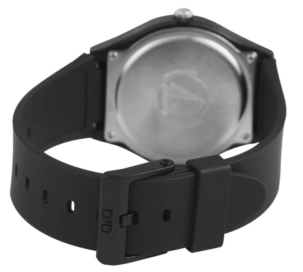 Unisex wristwatch with date display and quartz movement