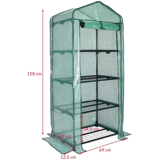 NL greenhouse made of film 69x49x158cm