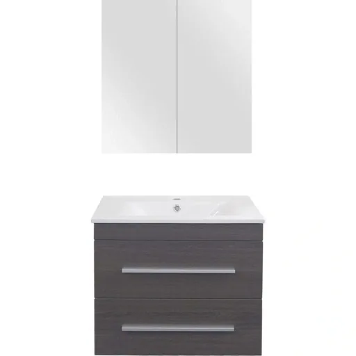 Bathroom furniture Style 60cm - black oak