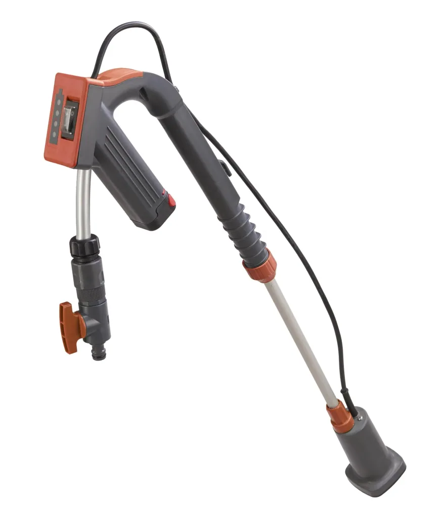 Battery-powered rain barrel pump 11.1 V including rain barrel net
