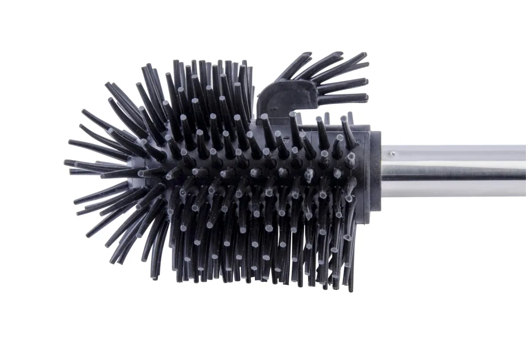 Non-stick toilet brush