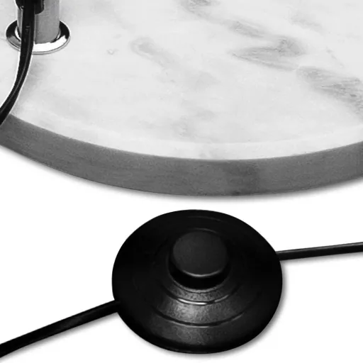 Floor lamp -220cm adjustable with marble base