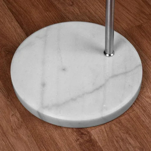 Floor lamp -220cm adjustable with marble base