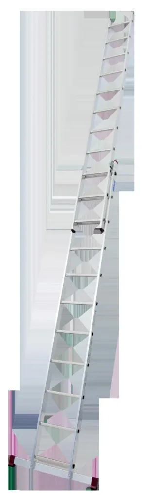 Aluminum extension ladder 2 x 11 rungs