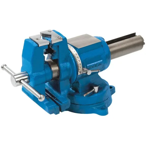 Multifunctional vice, 125 mm 360° x 360