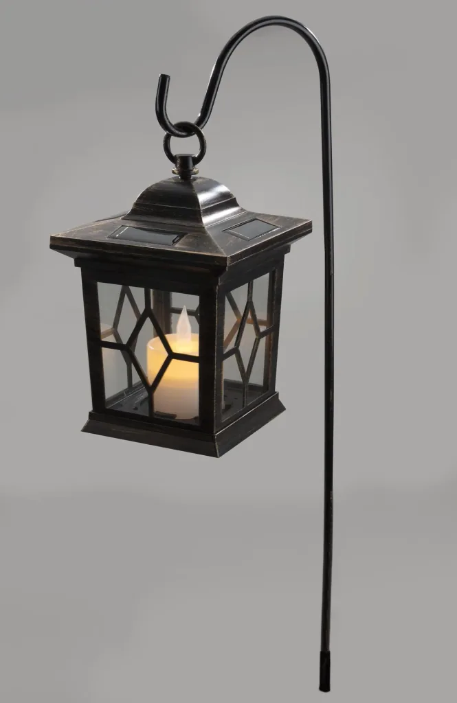 Antique solar LED lantern