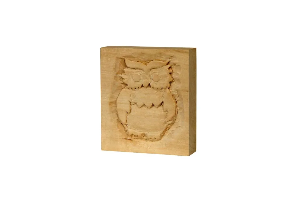 Carving set in wooden box