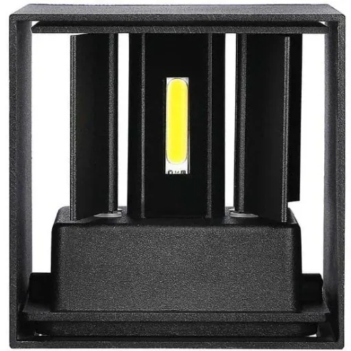VT-759-12 LED wall light - 11W - 3000K - 1360 lumens - Black